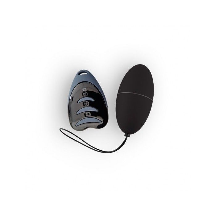 Ovo Vibratório Magic Egg 3.0 Alive C/ Mini Comando Remoto Preto