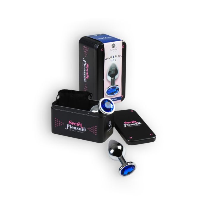 Plug Anal Secret Play M Azul Secret Pleasure