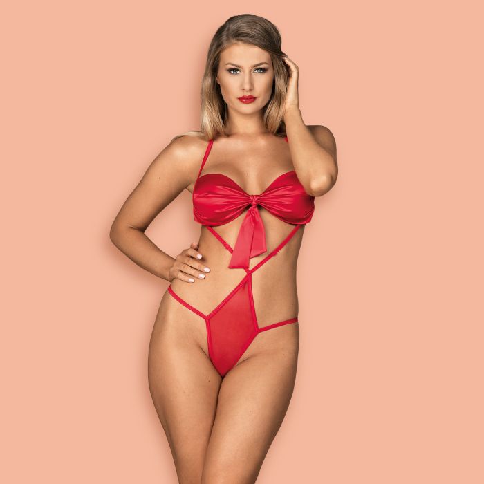 Body Giftella Obsessive Vermelho Frente