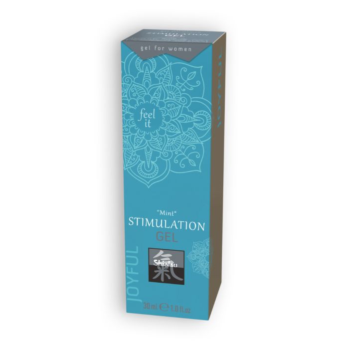 Gel Estimulante Shiatsu Stimulation Menta P/ Mulher (30 ml) Caixa