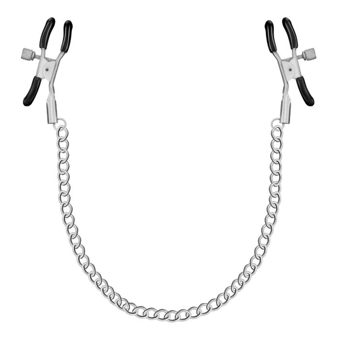 Pinças P/ Mamilos Silver Nipple Chain Clamps Crushious