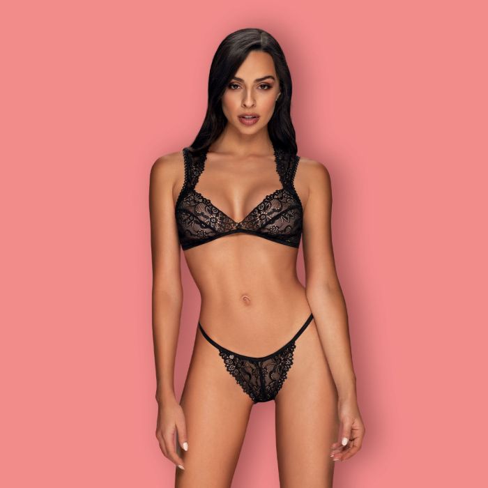 Conjunto Elisetta Obsessive Preto Frente