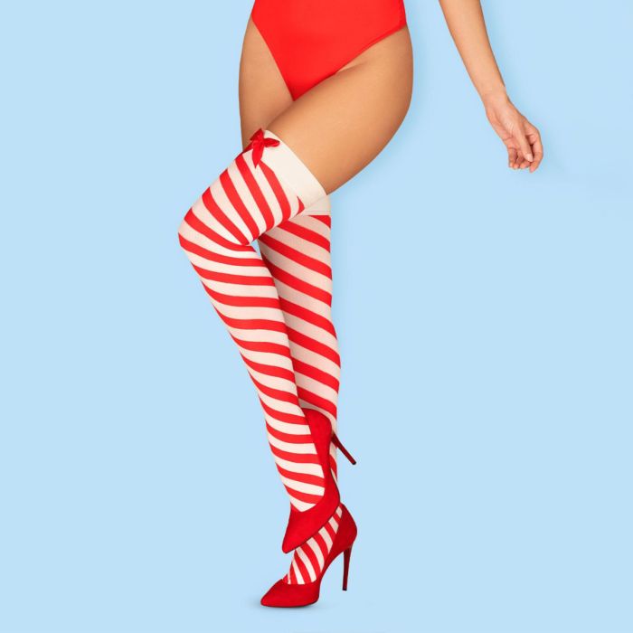 Meias de Ligas Kissmas Obsessive Frente