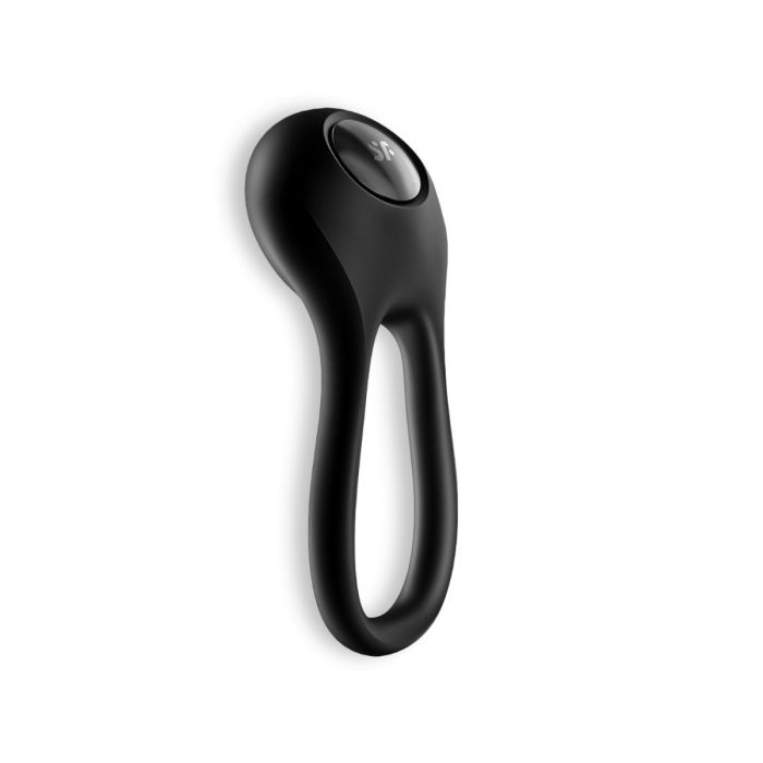 Anel Vibratório Recarregável Majestic Duo Satisfyer Preto