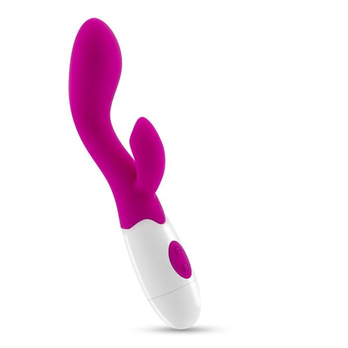 Vibrador C/ Estimulador Clitóris Cherie C/ Lubrificante à Base de Água Crushious