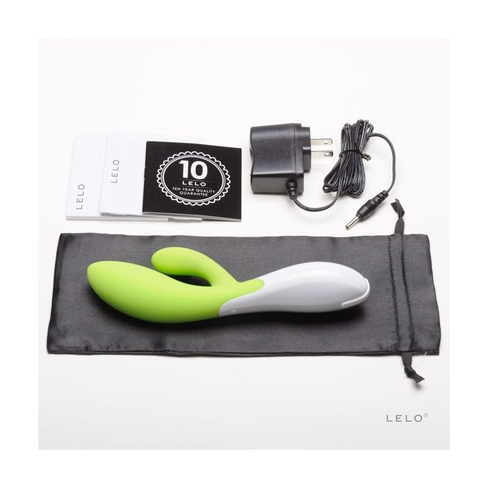 Vibrador Lelo® Ina II Verde Lima Conjunto