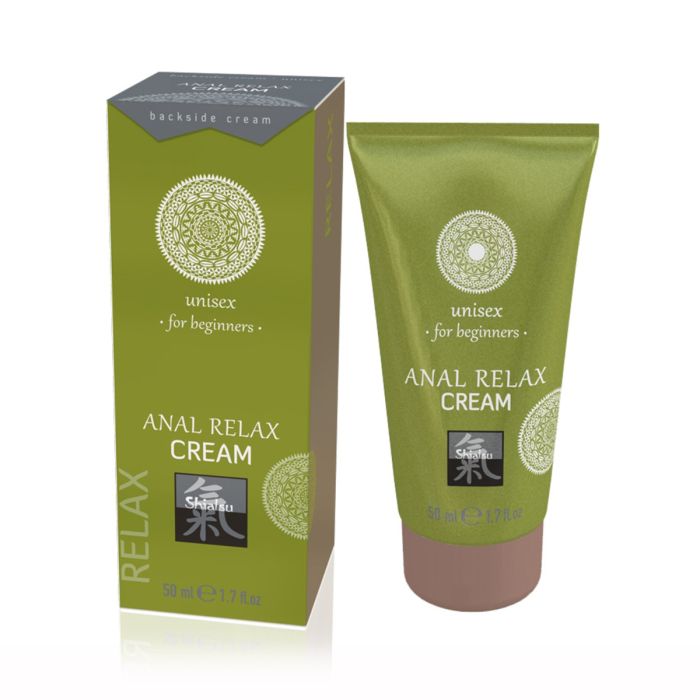 Creme Anal Relax Beginners Shiatsu (50 ml) Conjunto