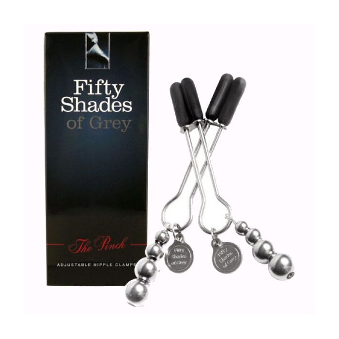 Pinças P/ Mamilos Adjustable Nipple Clamps 50 Shades Of Grey