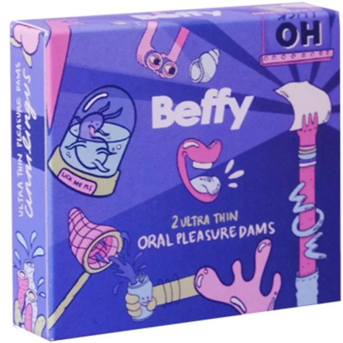 Preservativos Orais Beffy Oral Pleasure Dams (2 Un)