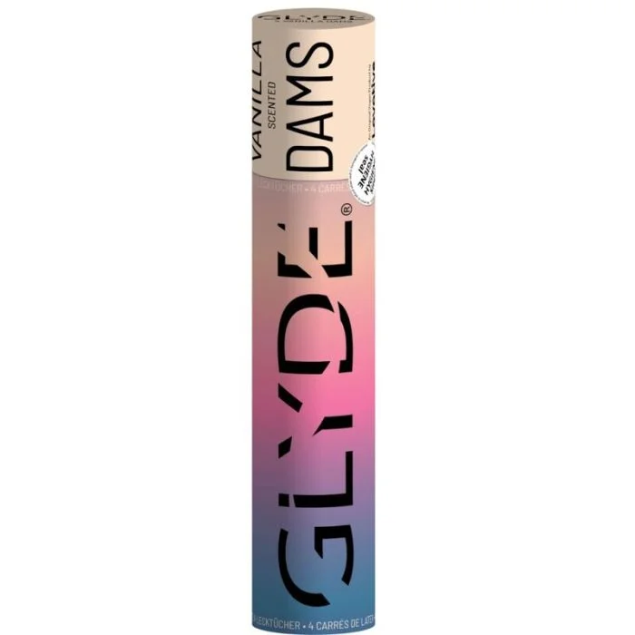 Preservativos Orais Sheer Glyder Dams Baunilha (4 Un)