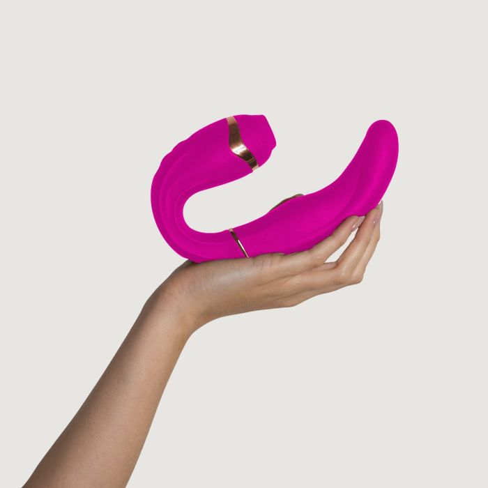 Estimulador & Vibrador Clítoris Recarregável My-G Adrien Lastic Rosa