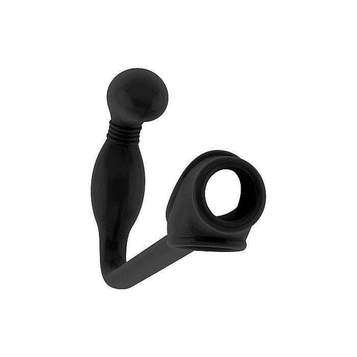 Plug Anal + Anel Sono Preto Nº2