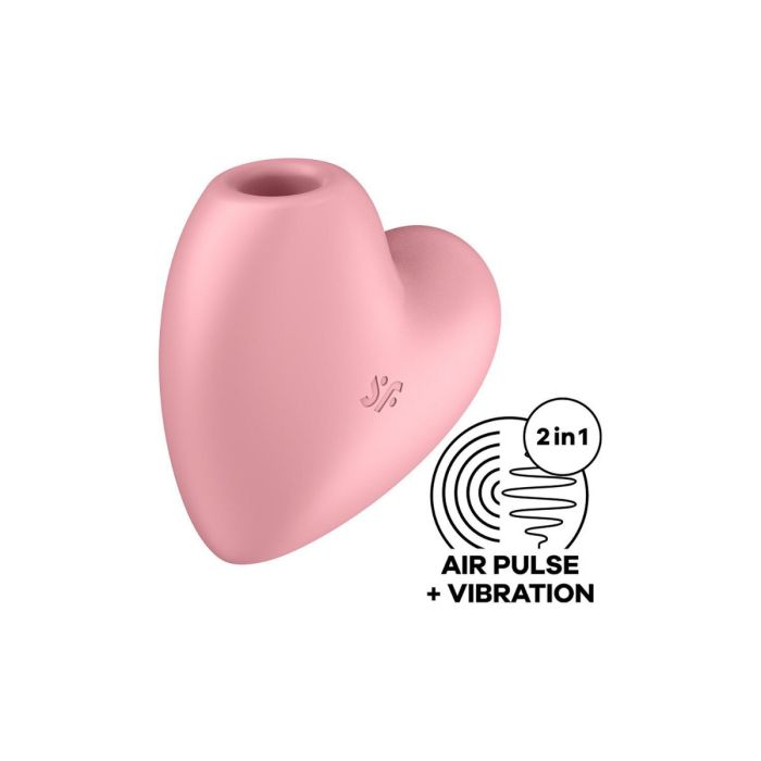Vibrador Recarregável Cutie Heart Satisfyer Rosa