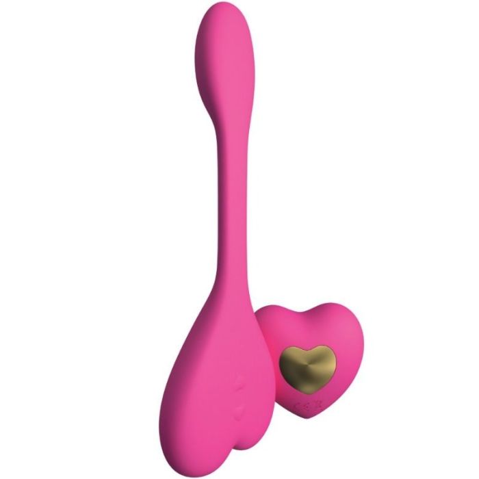 Vibrador Recarregável C/ Controle Romoto Kamasutra Rhythm Natya Rosa 1