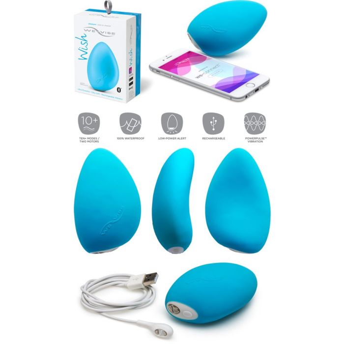 Estimulador We Vibe Wish Azul Kit