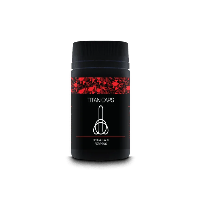Cápsulas Aumento do Pénis Titan Caps (30 Un)