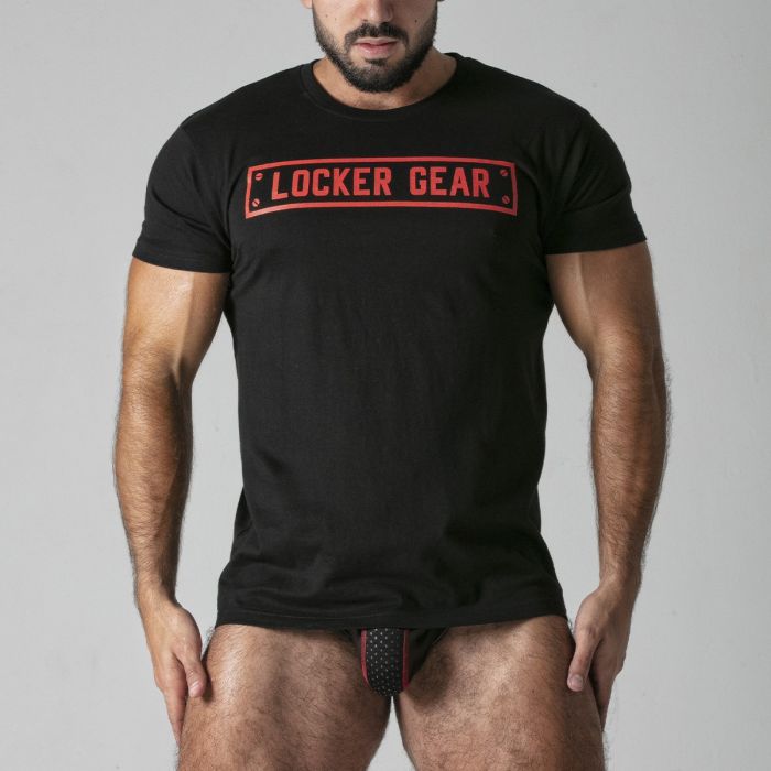 T-Shirt LKG Locker Gear Vermelha Frente