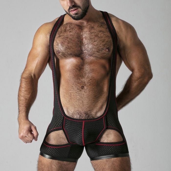 Singlet Watch It Hard Locker Gear Vermelho Frente