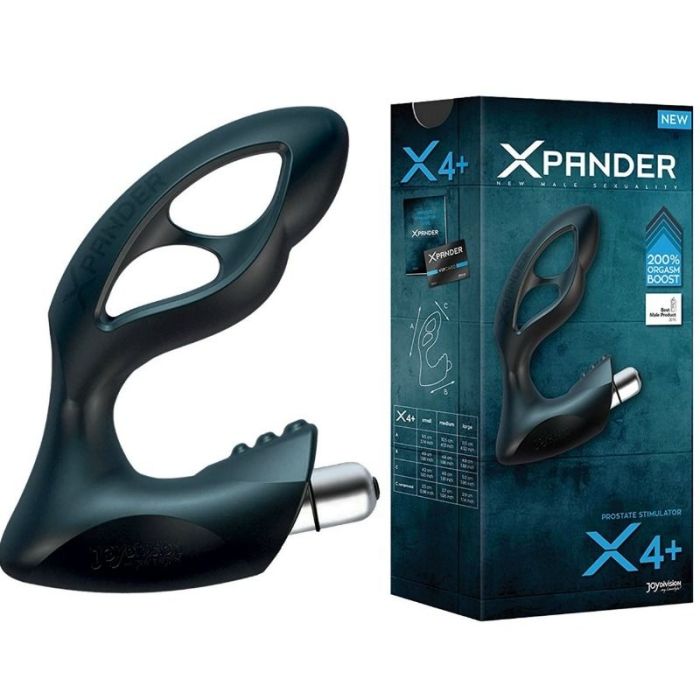 Estimulador Próstata Recarregável Xpander X4+ Large Prostate Stimulation Expert Conjunto
