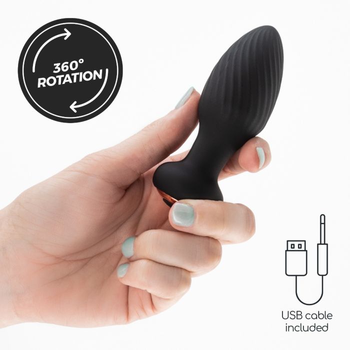 Plug Anal Twister Crushious C/ Controlo Remoto