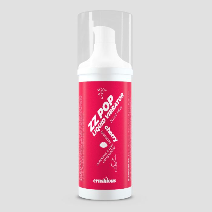 Vibrador Liquido ZZ Pop Crushious Cereja (30 ml)