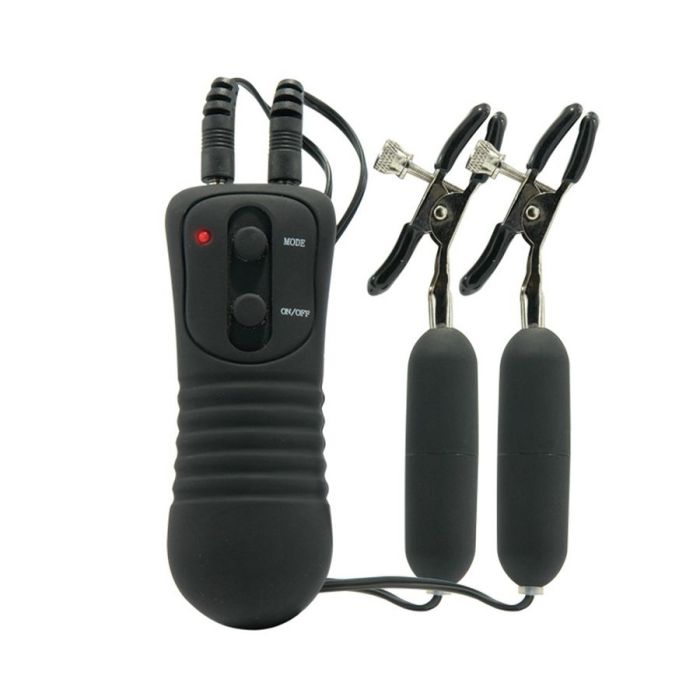 Pinças Vibratórias P/ Mamilos Fetish Conjunto
