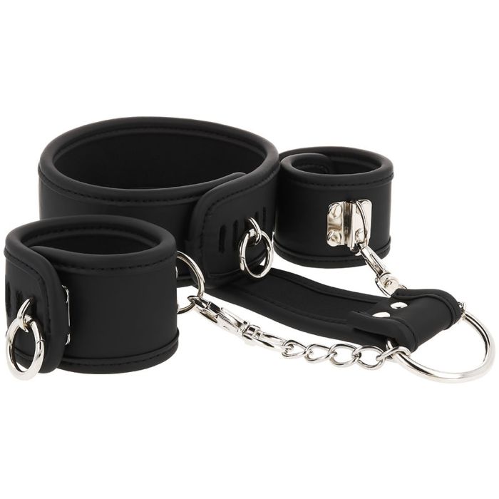 Coleira C/ Algemas Fetish Fantasy Bound Neck to Wrist Restraints II