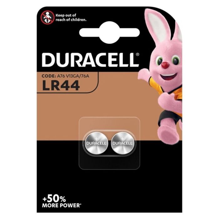 Pilhas Duracell LR44 (2 Un)