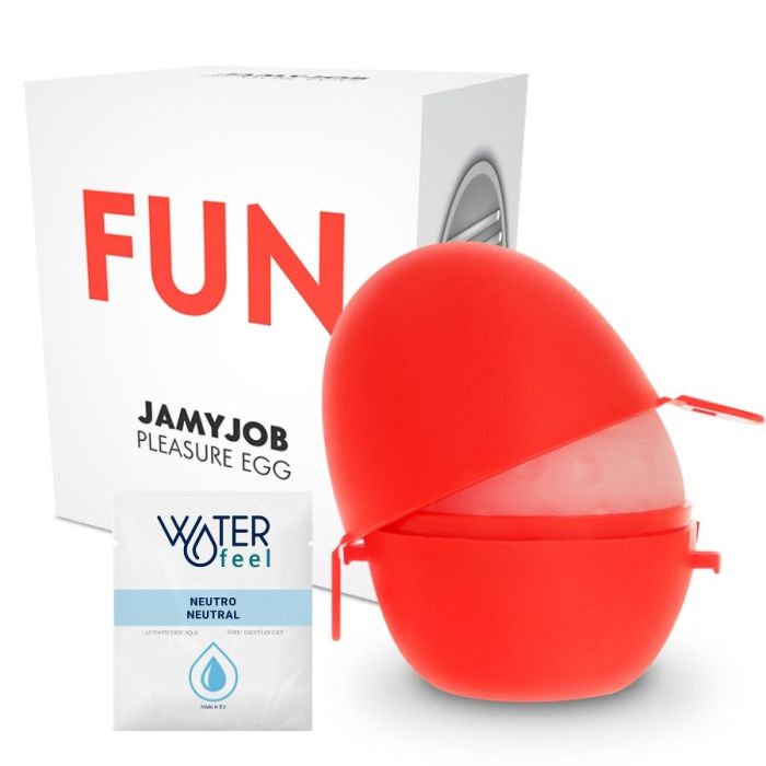 Masturbador Jamyjob White Edition Discrett Conjunto