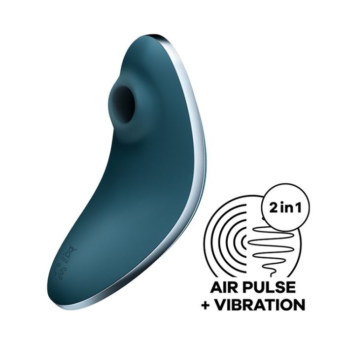 Estimulador Recarregável Vulva Lover 1 Azul Escuro