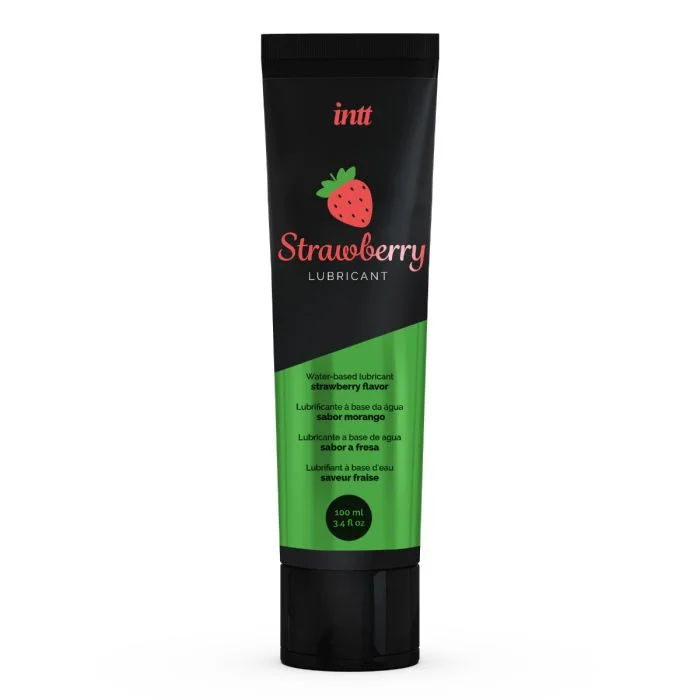 Lubrificante à Base de Água Intt Morango (100 ml)