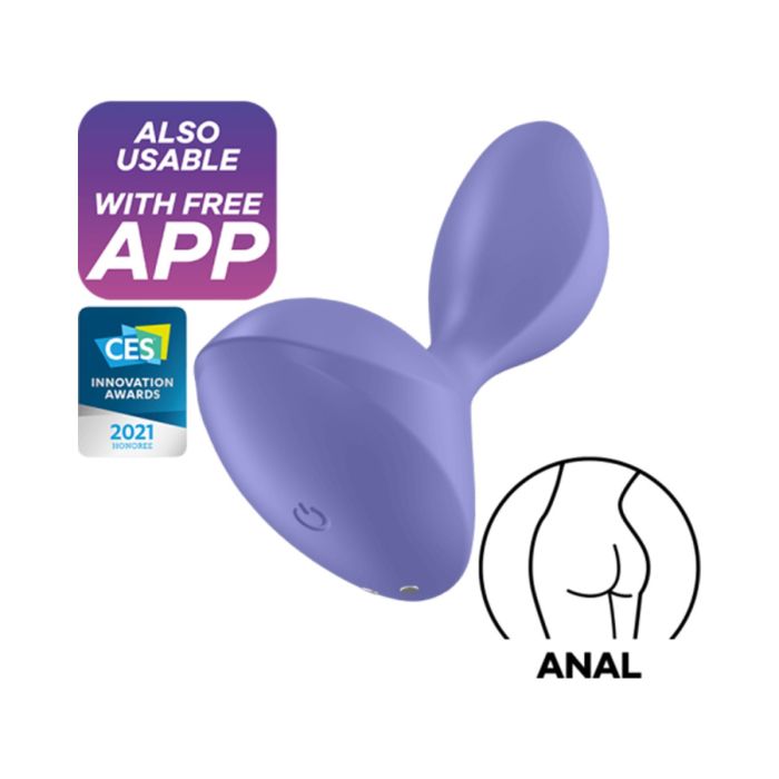 Plug Anal Recarregável Satisfyer Sweet Seal Lilás