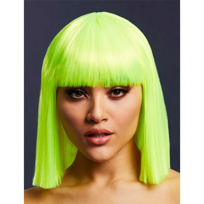 Peruca Fever Lola Verde Néon