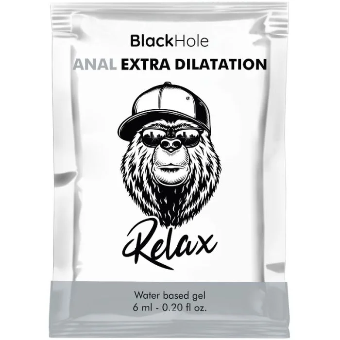Lubrificante Anal à Base de Água Black Hole Anal Extra Dilatation (6 ml)