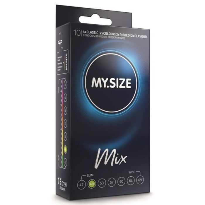 Preservativos My Size Mix 49 mm (10 Un)