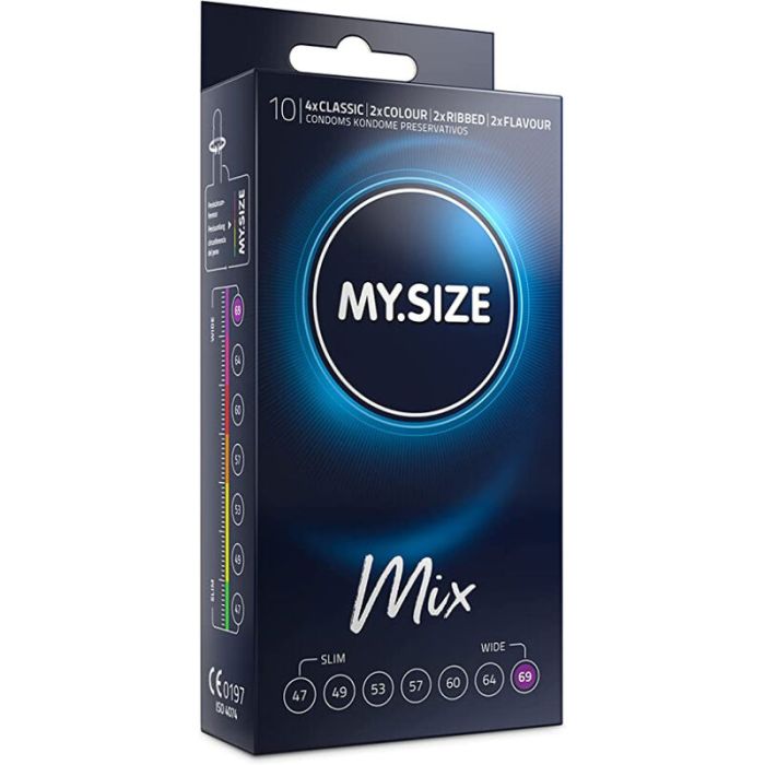 Preservativos My Size Mix 69 mm (10 Un)