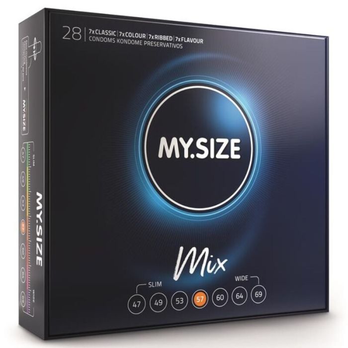 Preservativos My Size Mix 57 mm (28 Un)