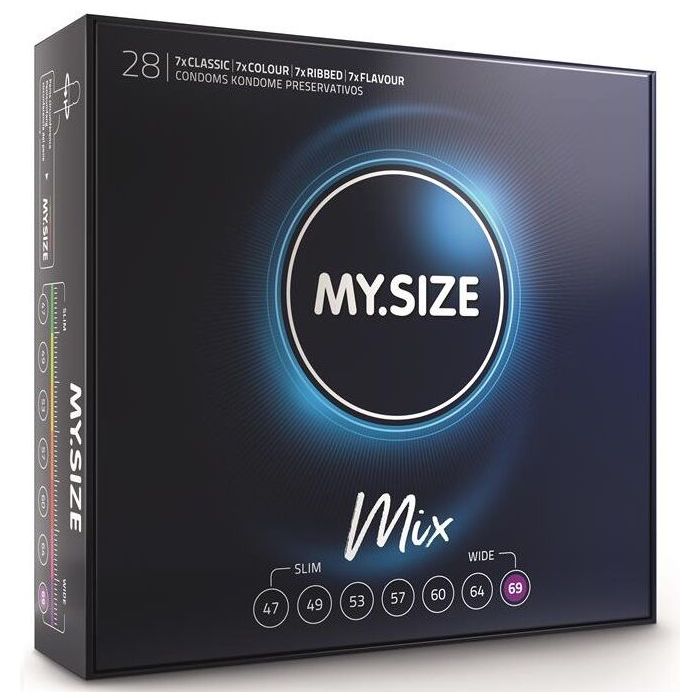 Preservativos My Size Mix 69 mm (28 Un)