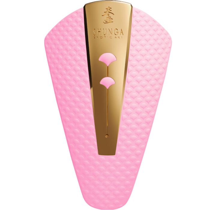 Massajador Recarregável Shunga Obi Rosa