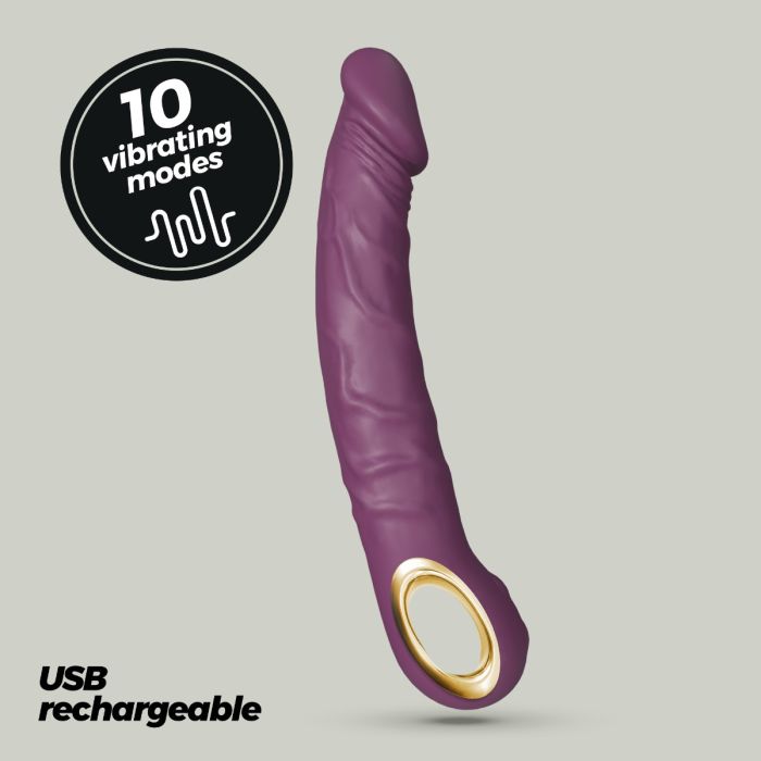 Vibrador Realístico Magnus Crushious Roxo