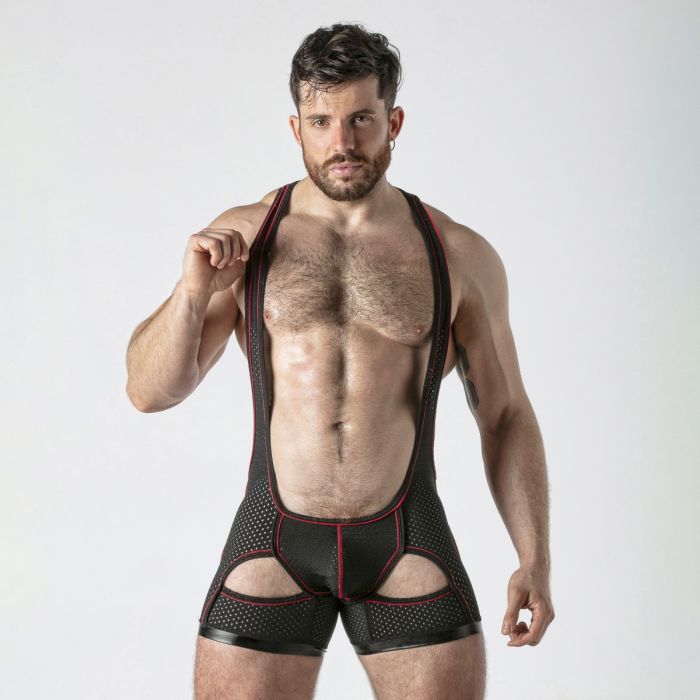 Singlet Watch It Zip Locker Gear Vermelho Frente