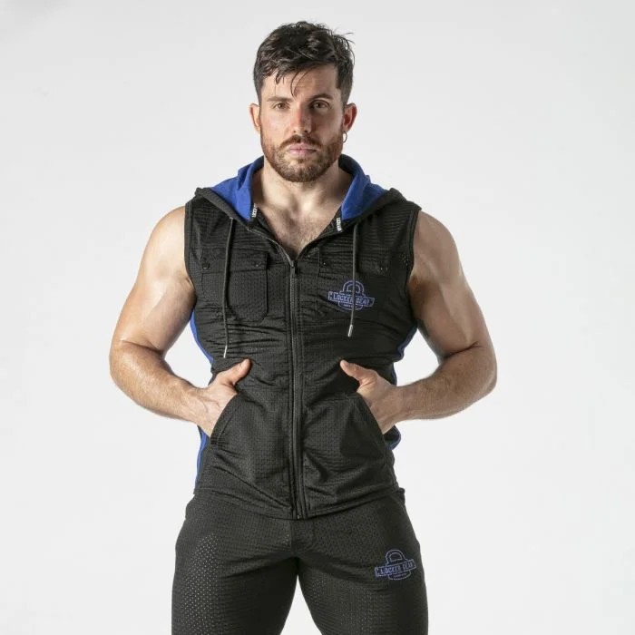 Colete Look At Hoody Locker Gear Azul Frente