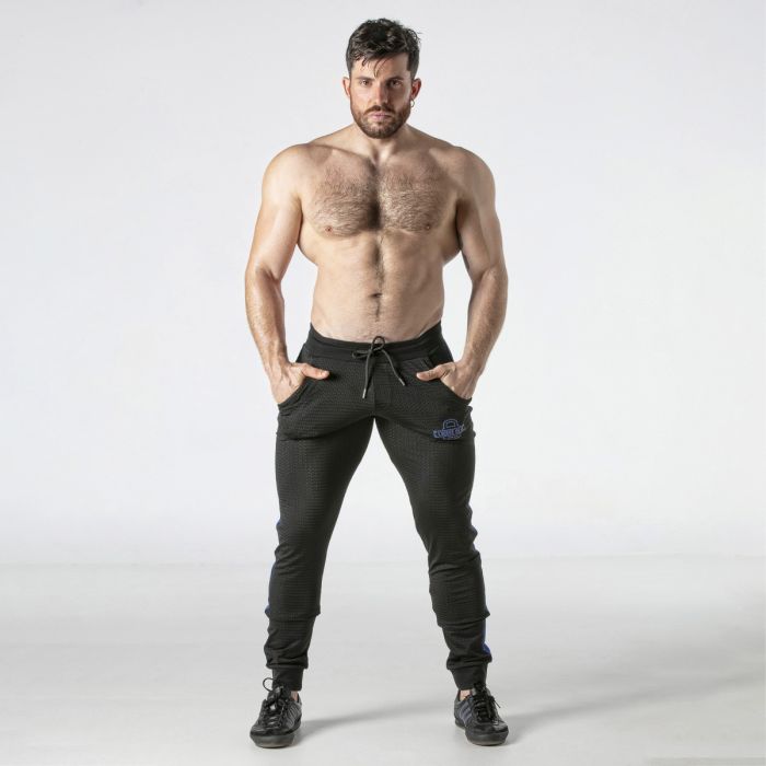 Jogger Look at Zip Locker Gear Azul Frente