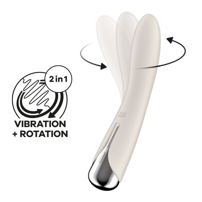 Vibrador Recarregável Satisfyer Vibe 1 Bege
