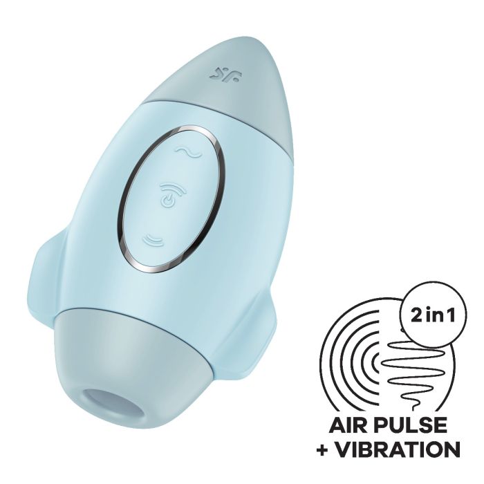Estimulador Recarregável Mission Control Satisfyer Azul