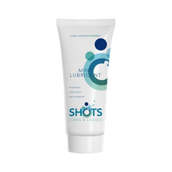Lubrificante à Base de Água Shots Menta (100 ml)