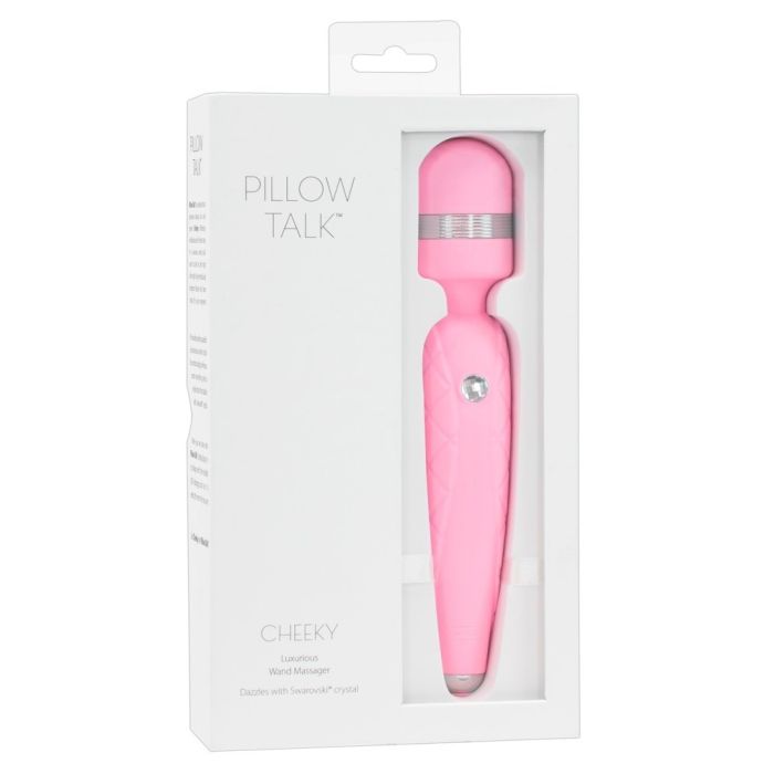 Varinha Massajadora Pillow Talk Cheeky Rosa Caixa