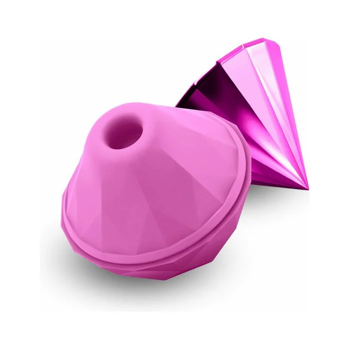 Estimulador Recarregável Clítoris Sugar Pop Jewel Air Pulse Rosa