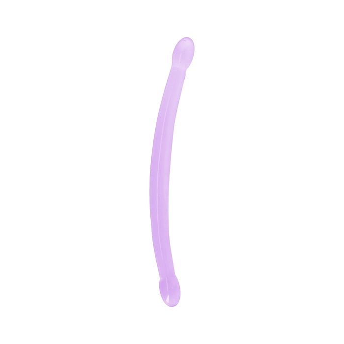 Dildo Duplo Crystal Clear 17