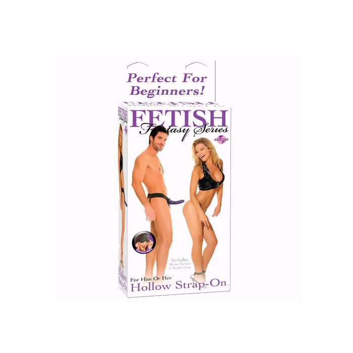 Strap On Fetish Fantasy Oco Iniciantes Roxo 15 cm